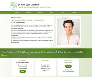 Praxis f&uuml;r ganzheitliche Innere Medizin & Naturheilverfahren Dr. med. Sylke Duckstein